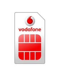 Cartela Vodafone  PrePay cu 5 € credit